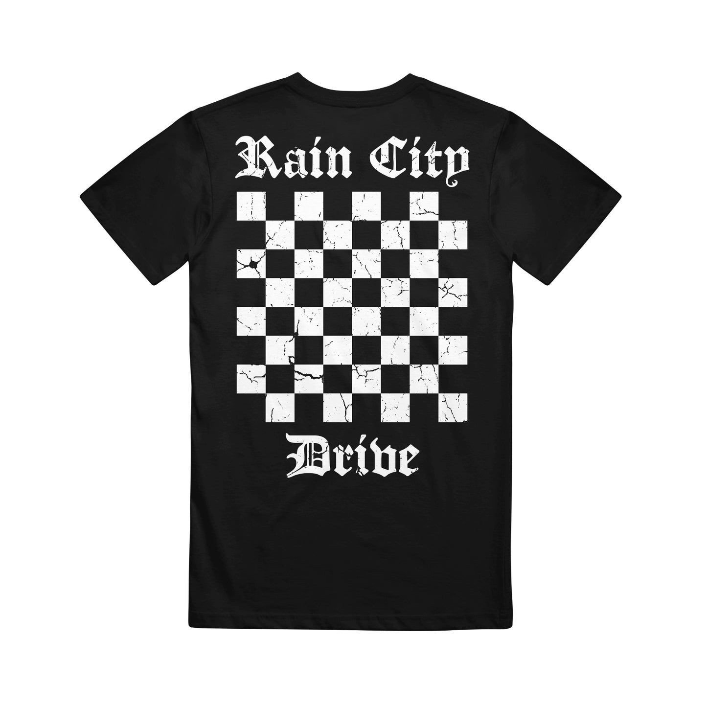 Chessboard - Black T-Shirt back